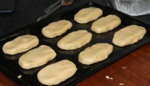 Biscuits shaped