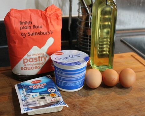 Pita ingredients