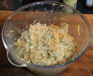 Meatball mix combined
