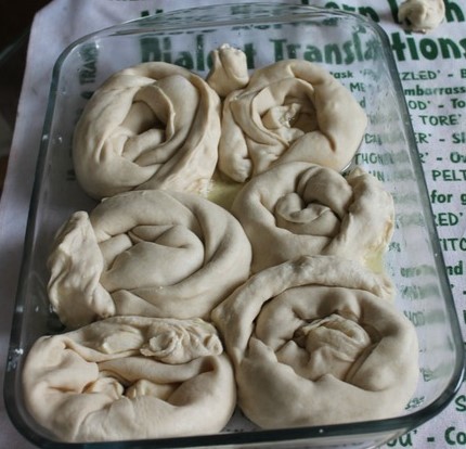 Pita ready to bake